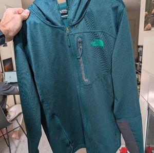 North Face zip up hoodie
